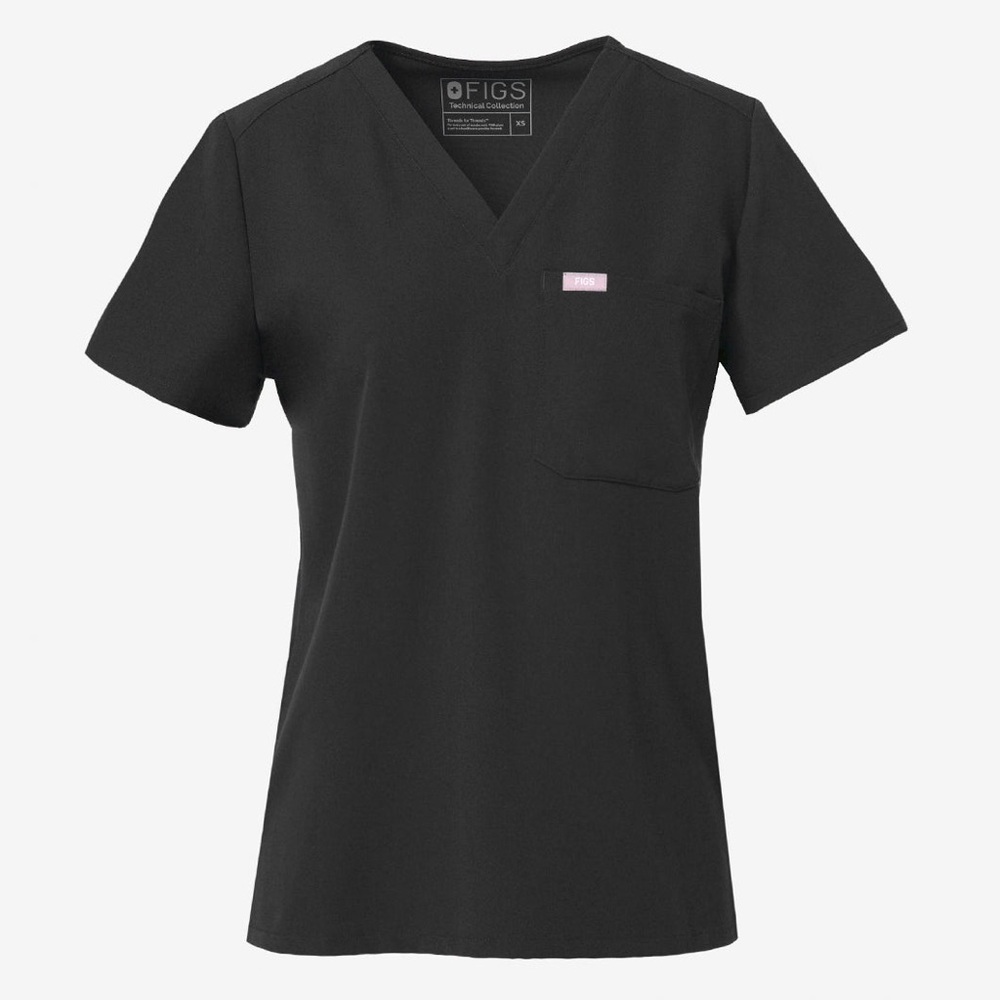 FIGS Black Scrub Set